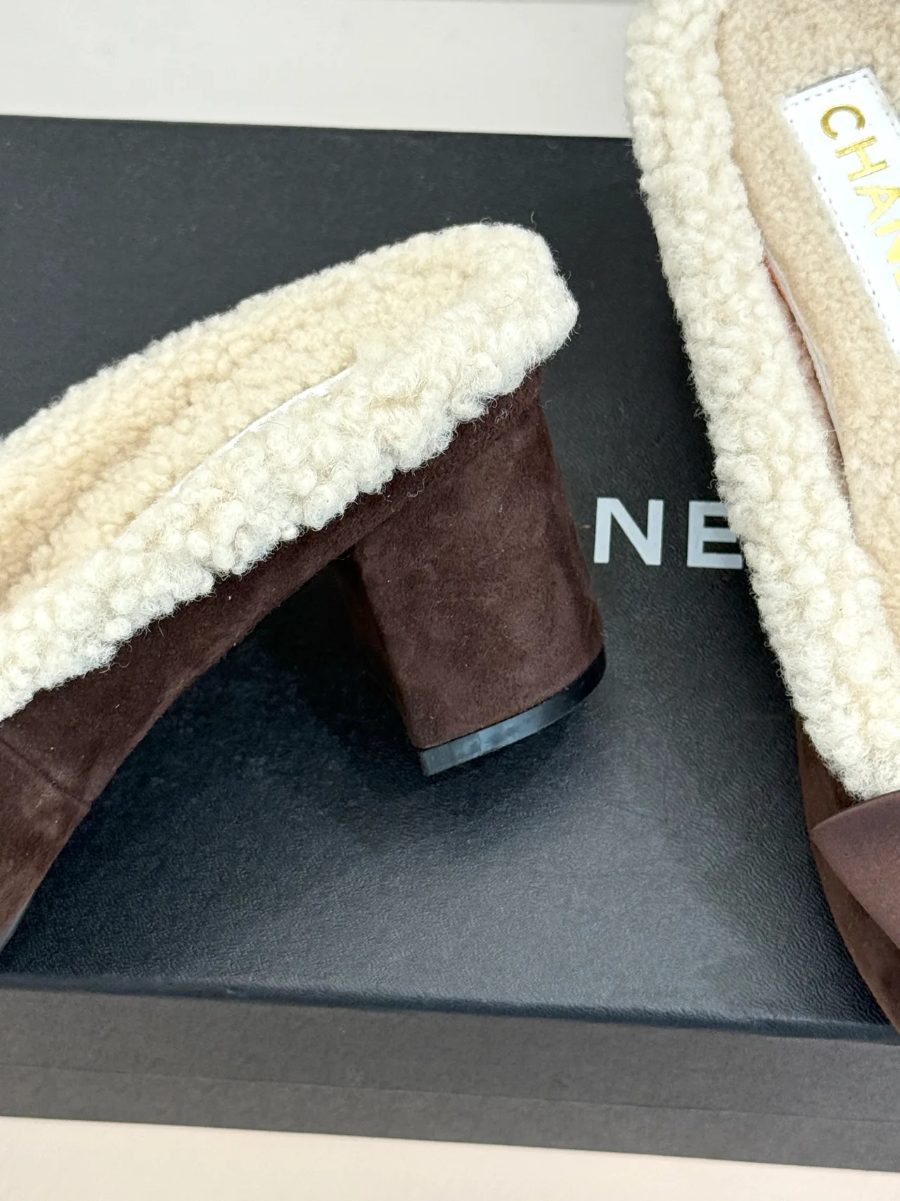 Chanel Slippers in Brown · view 6