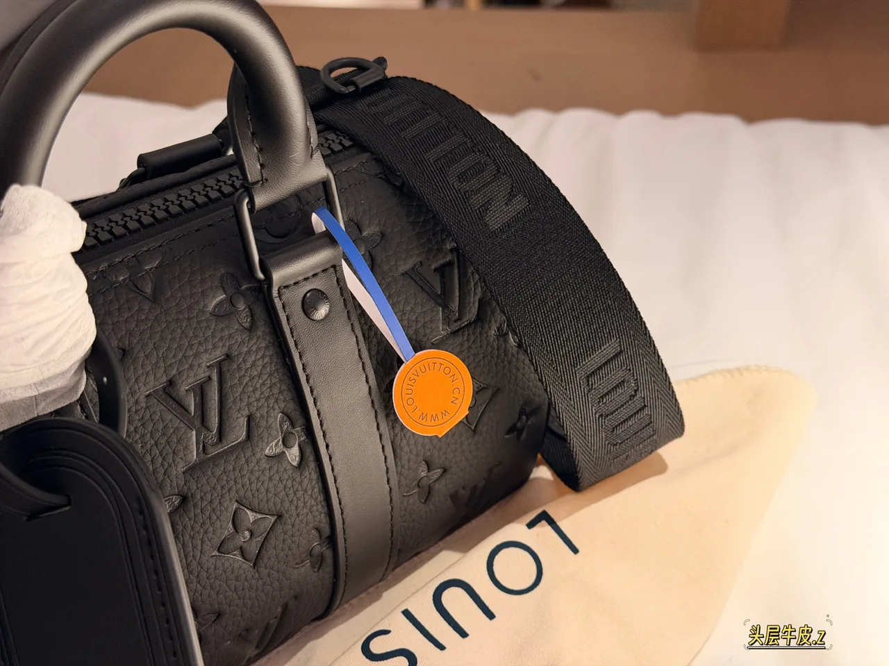 Louis Vuitton Monogram Pillow Duffel Bag in Black · view 3