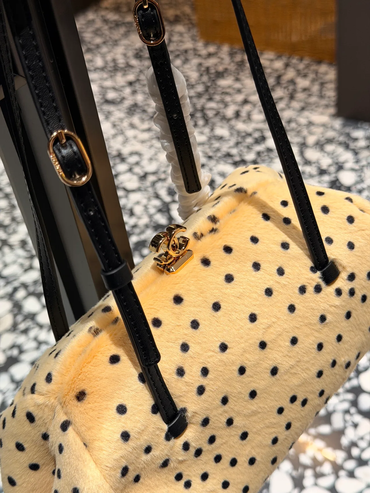 Chanel Cylindrical Frame Bag in Tan · view 3