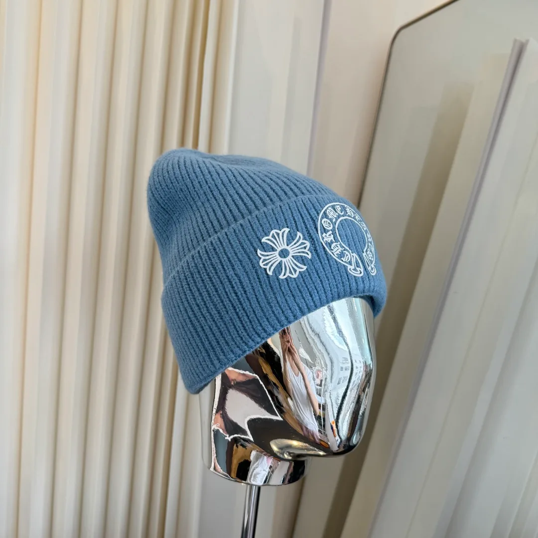 Chrome Hearts Beanie in Blue · view 2