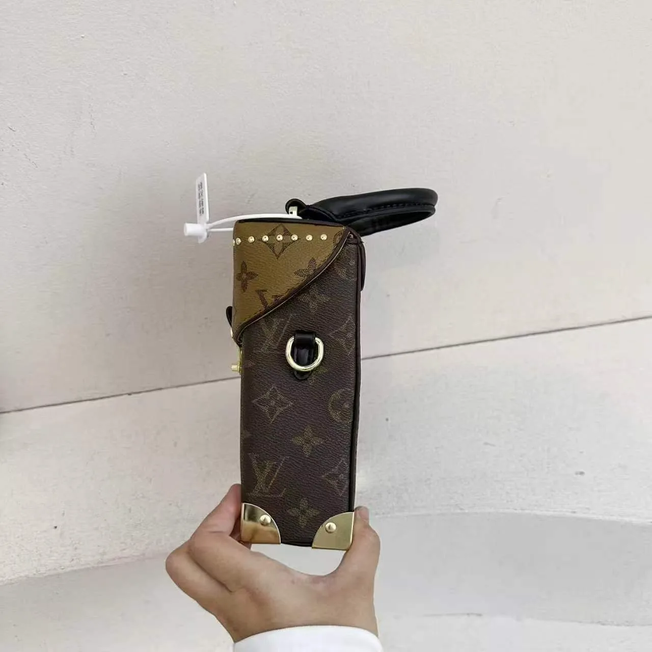 Louis Vuitton Monogram Camera Box Bag in Brown & Black · view 6