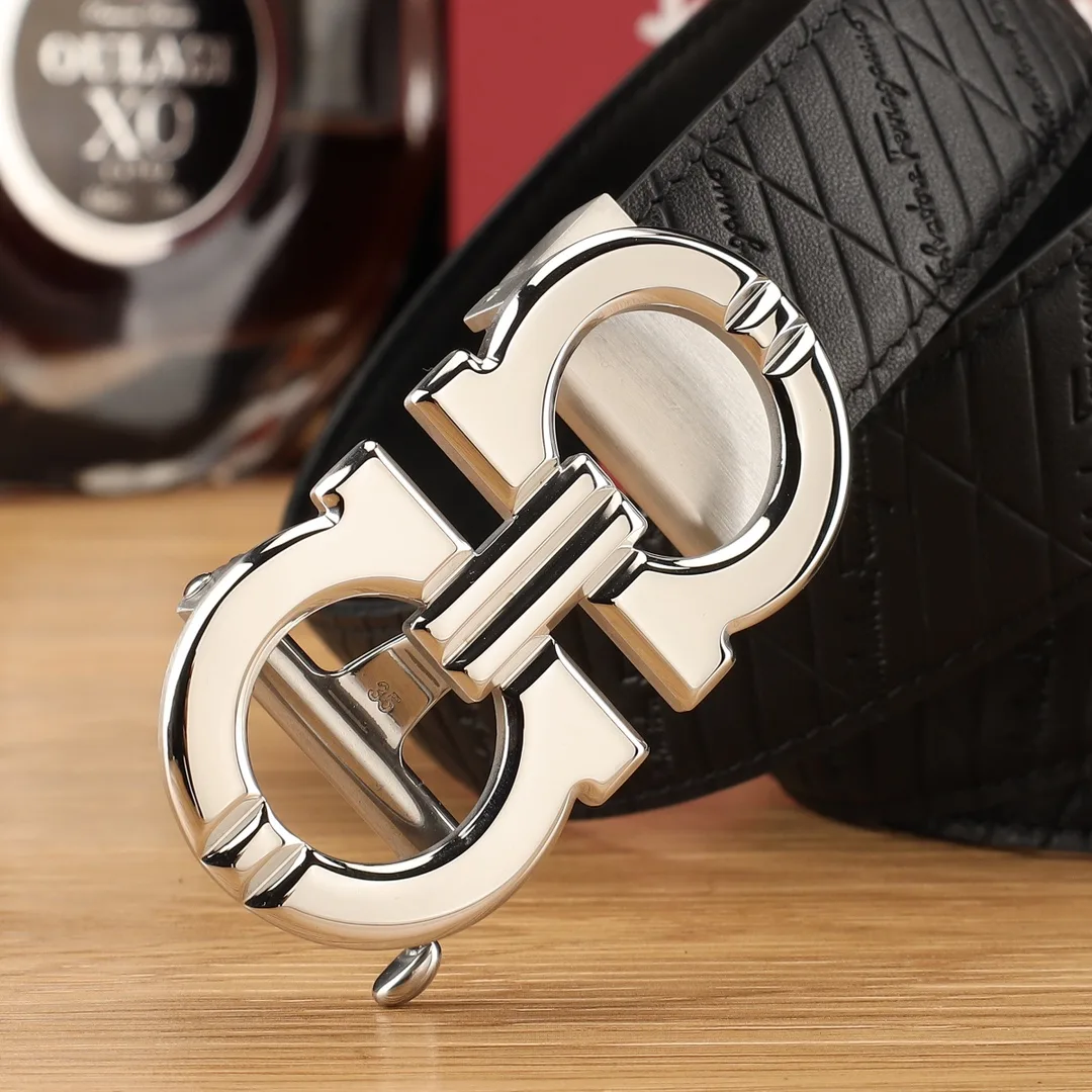 Ferragamo Automatic Belt in Black · view 7