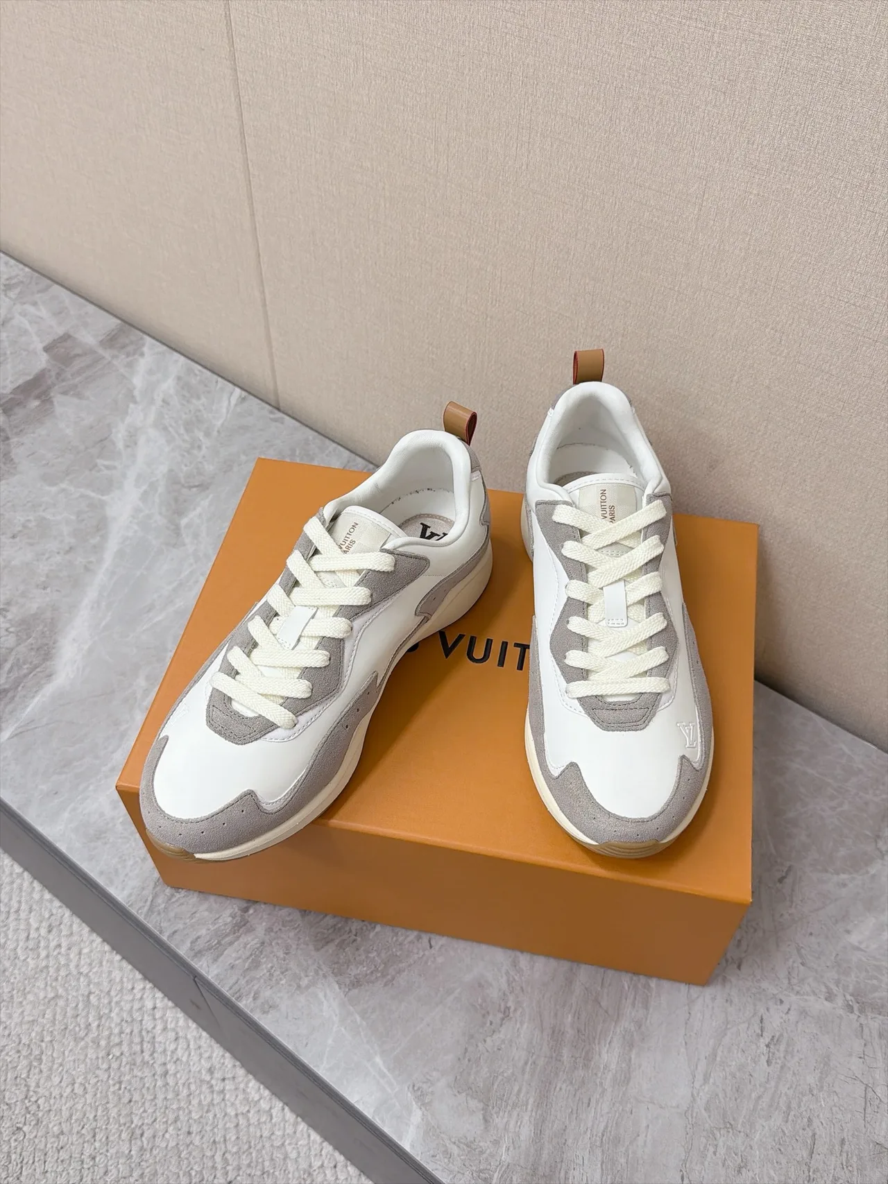 Louis Vuitton Nylon Sneakers in White · view 4