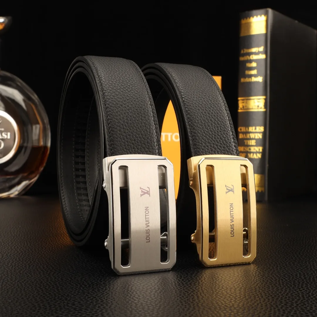 Louis Vuitton Automatic Belt in Black · view 8