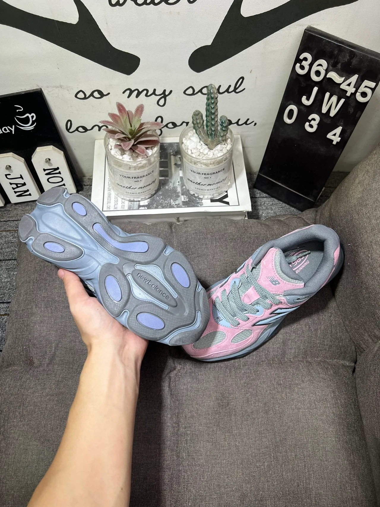 New Balance Sneakers in Pink · view 6