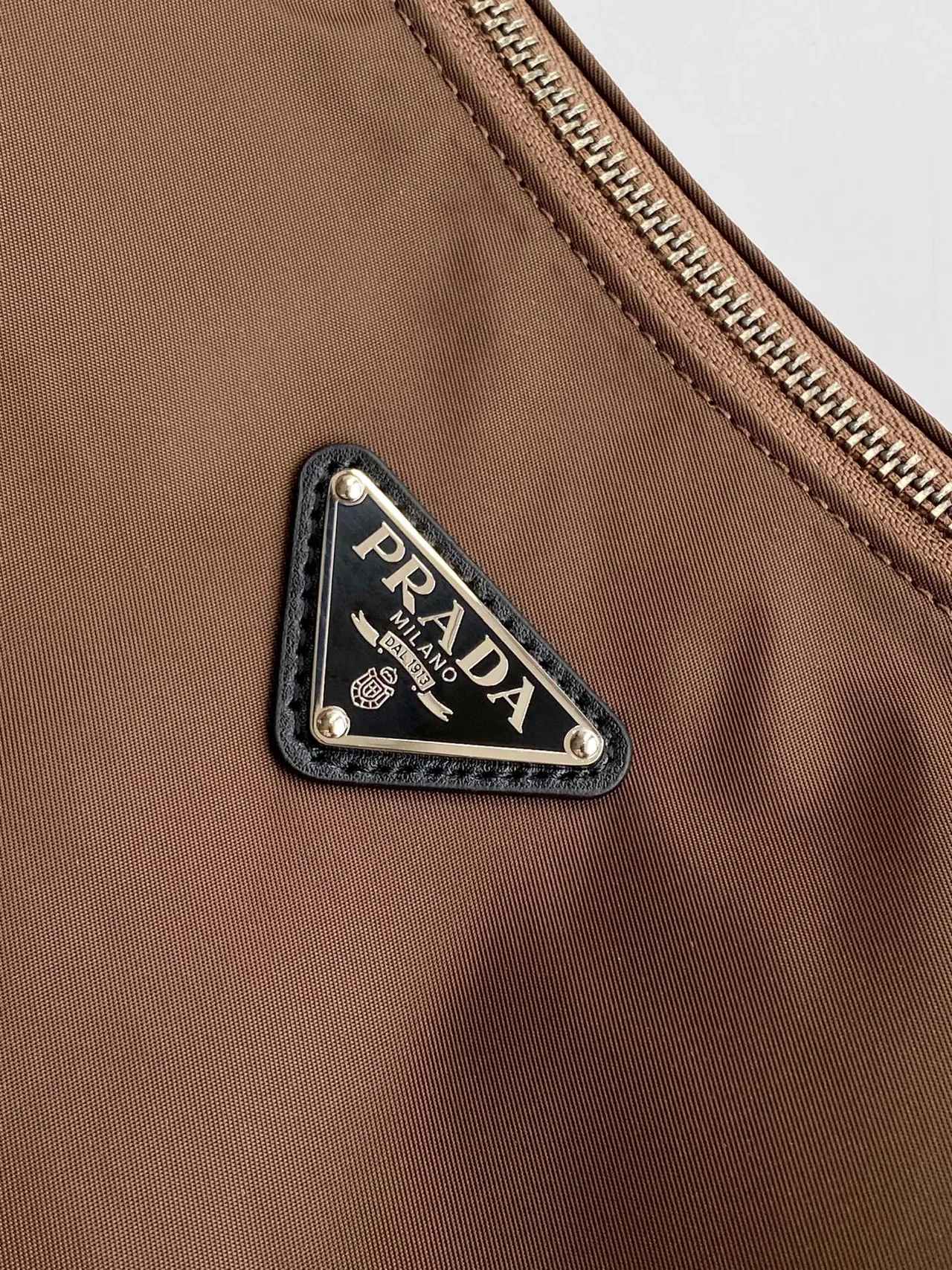Prada Flap Shoulder Bag in Brown · view 5