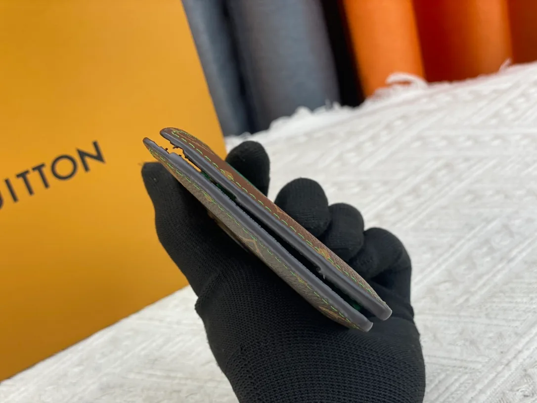 Louis Vuitton Canvas Monogram Wallet in Brown · view 6