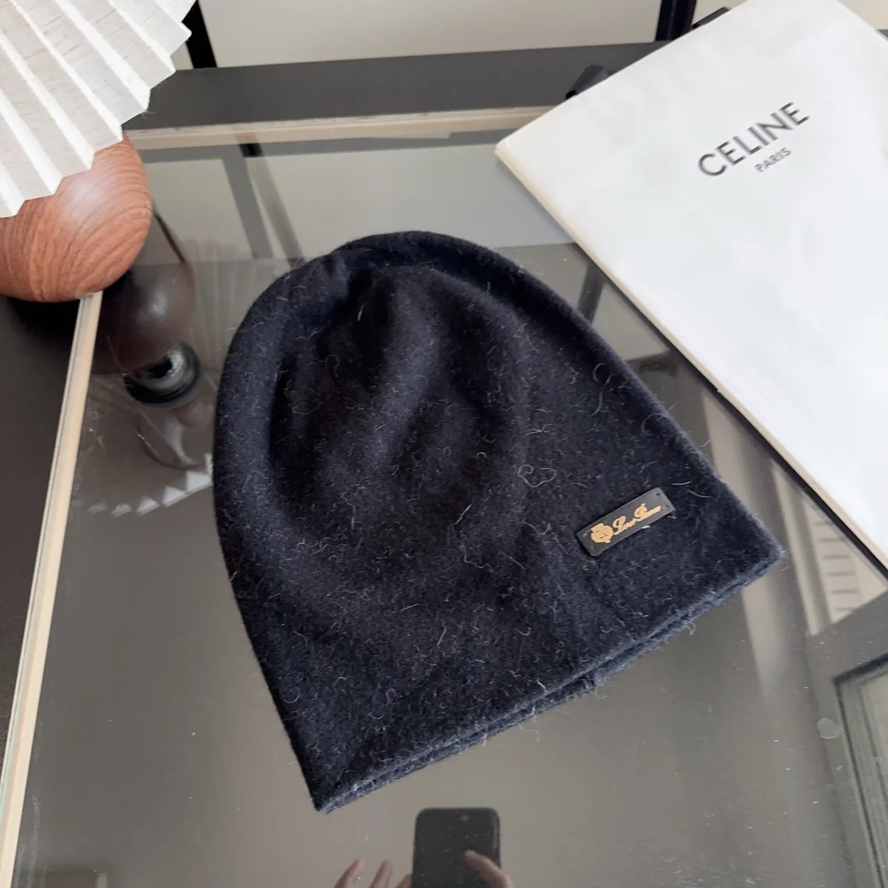 Celine Beanie in Black · view 1