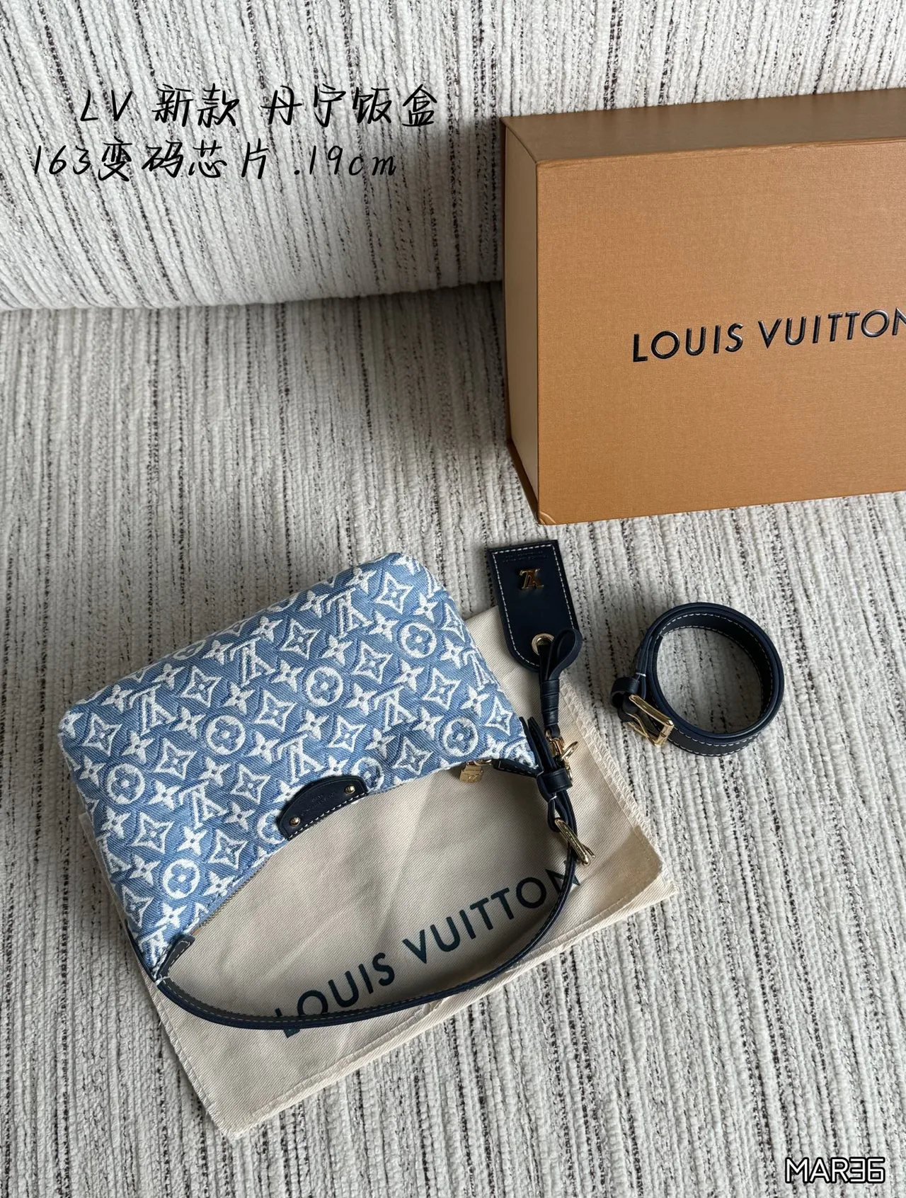Louis Vuitton Hobo Bag in Blue · view 1