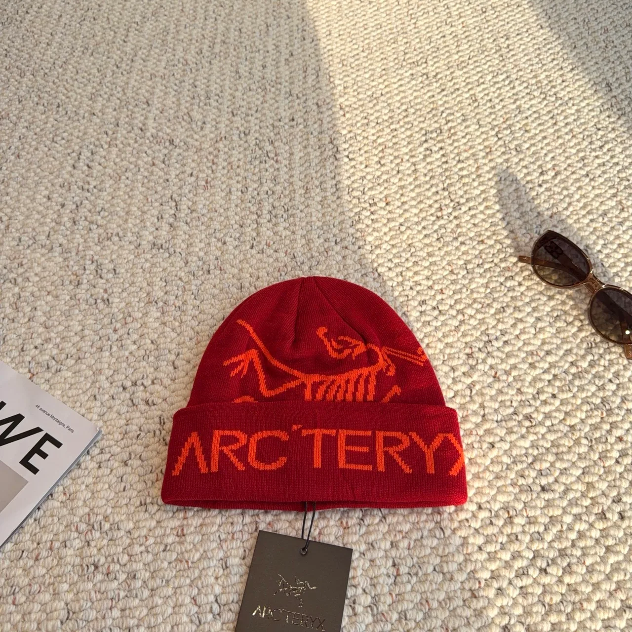 Arcteryx Beanie in Red · view 2