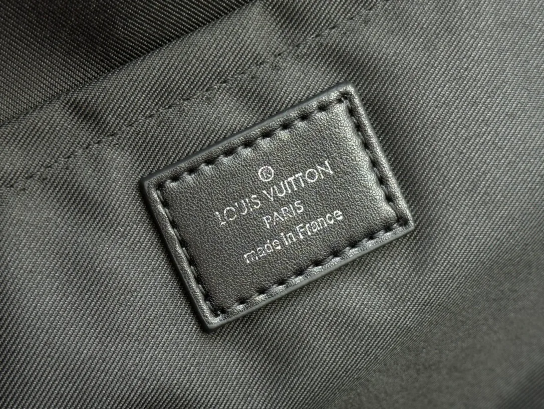Louis Vuitton Canvas Clutch in Grey · view 8