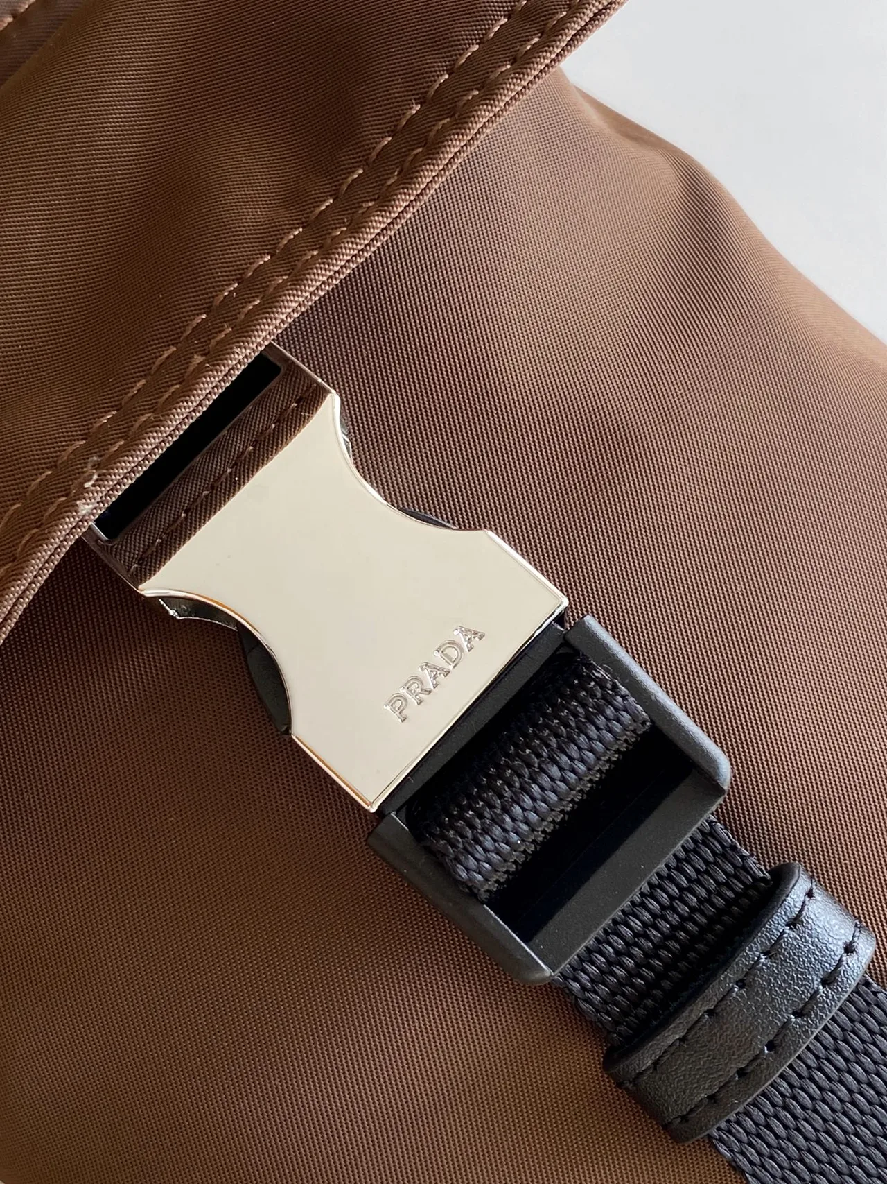 Prada Flap Shoulder Bag in Brown · view 7