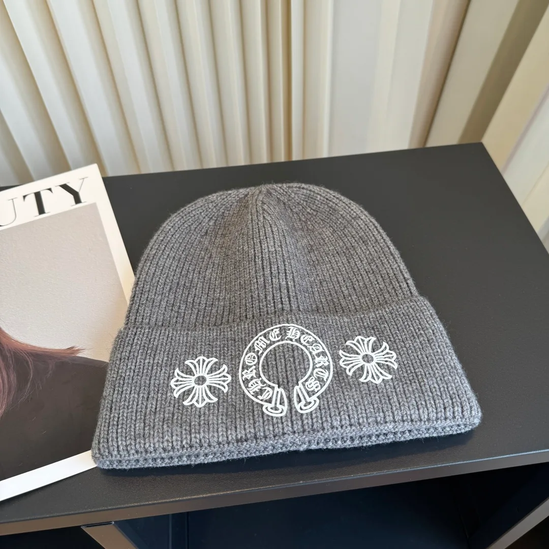 Chrome Hearts Beanie in Grey · view 5