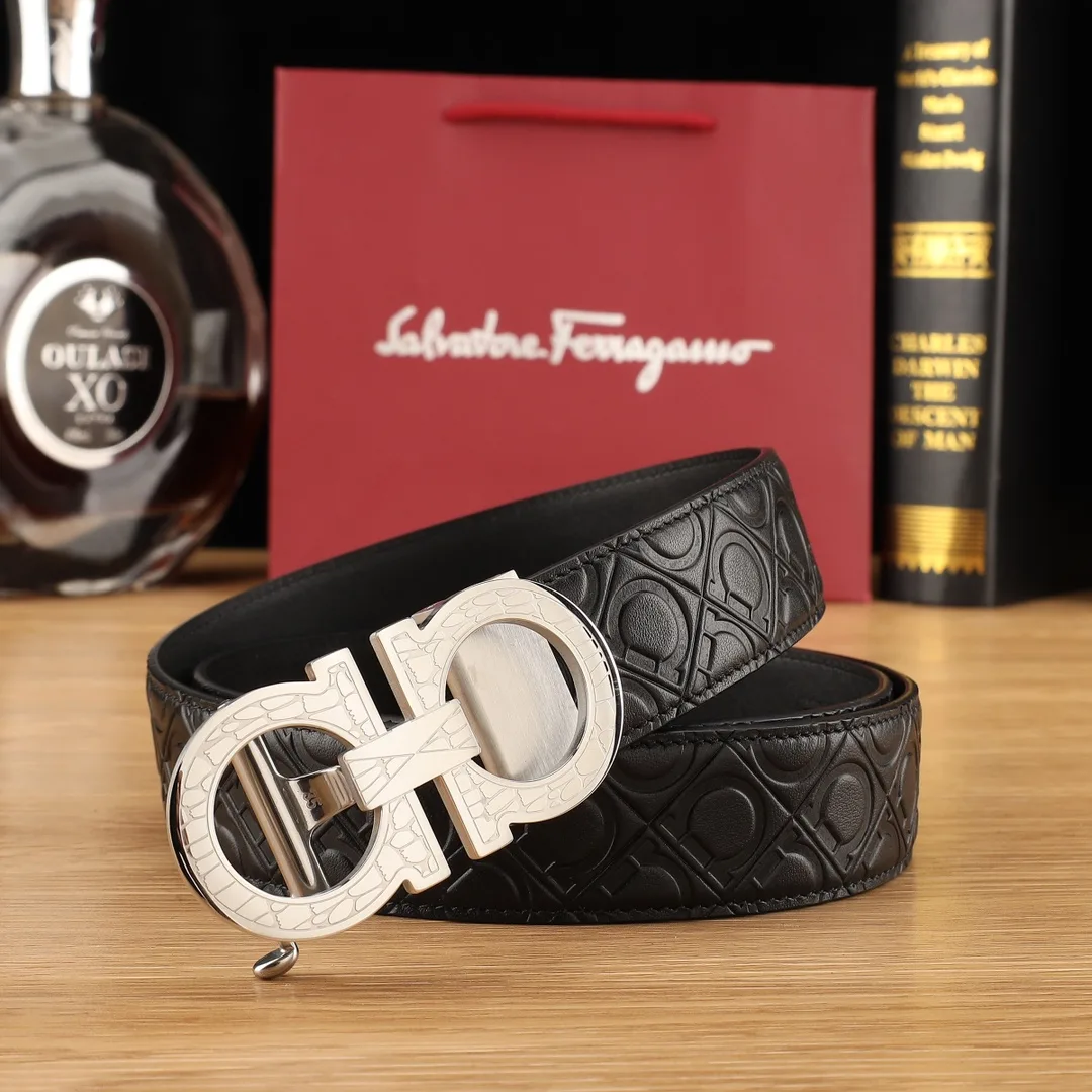 Ferragamo Belt in Black · view 4