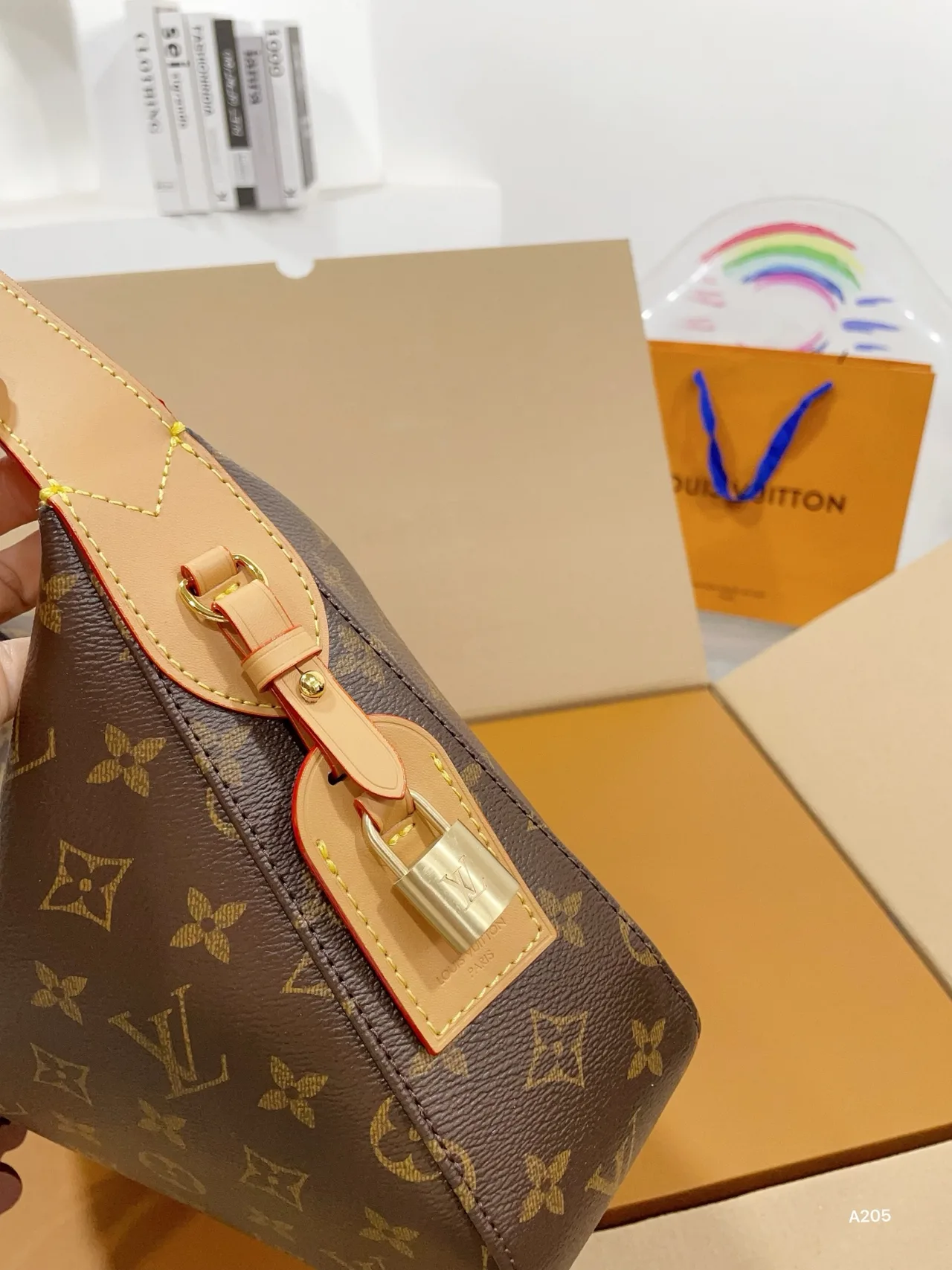 Louis Vuitton Sully Hobo Bag in Brown · view 5
