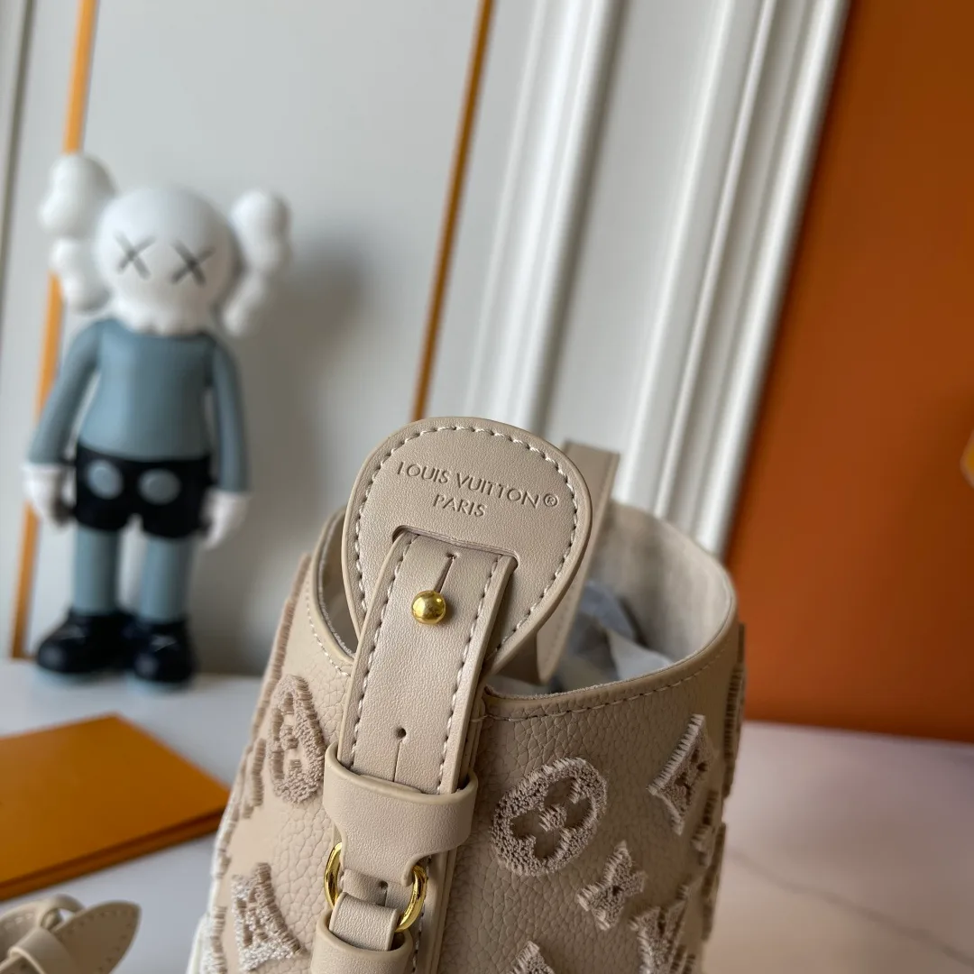 Louis Vuitton Cowhide All In BB Bag in Grey · view 8