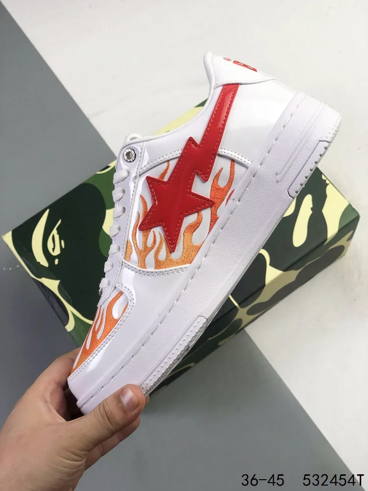 BAPE Sneakers in White · view 4
