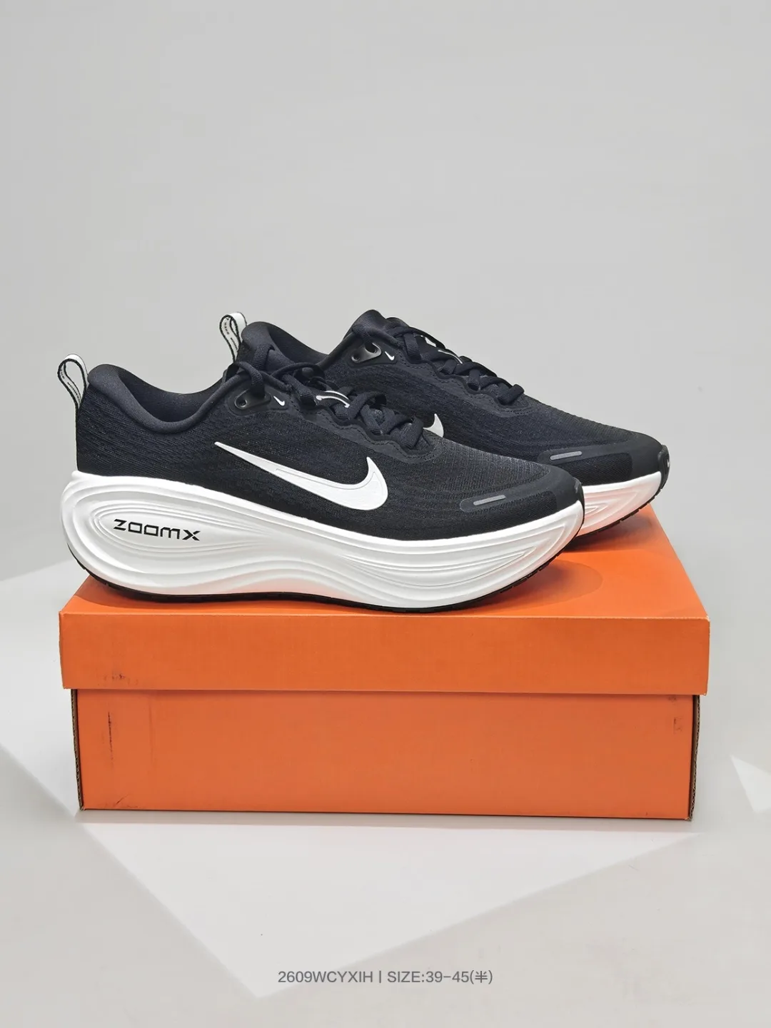 Nike ZoomX running sneakers in Black & White · view 1