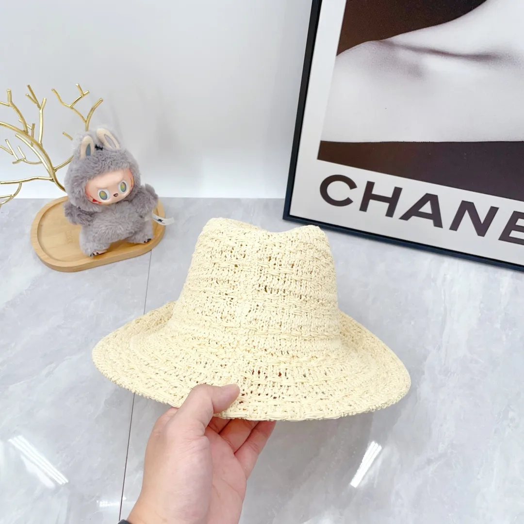 Celine Embroidered Bucket Hat in Beige · view 8