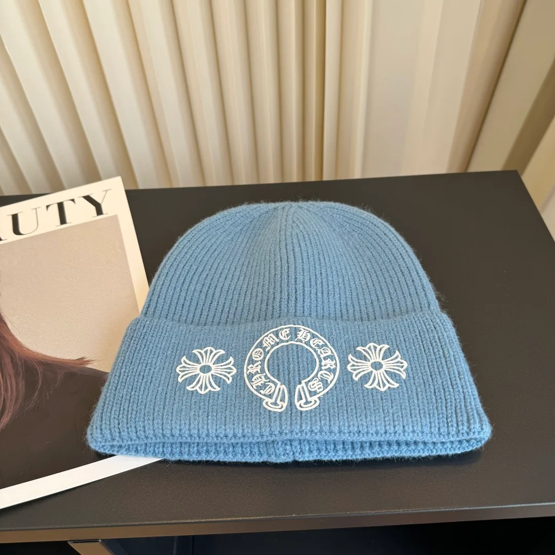 Chrome Hearts Beanie in Blue · view 5