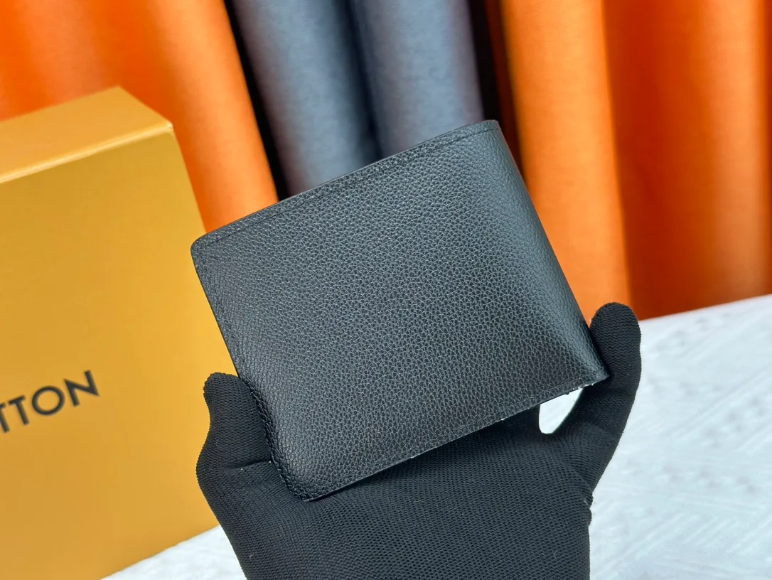 Louis Vuitton Cowhide Glossy Wallet in Blue · view 2