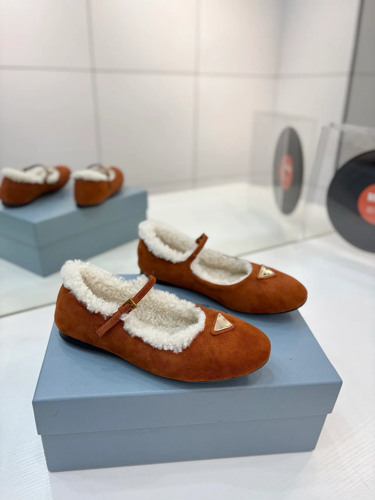 Prada Slippers in Brown · view 1