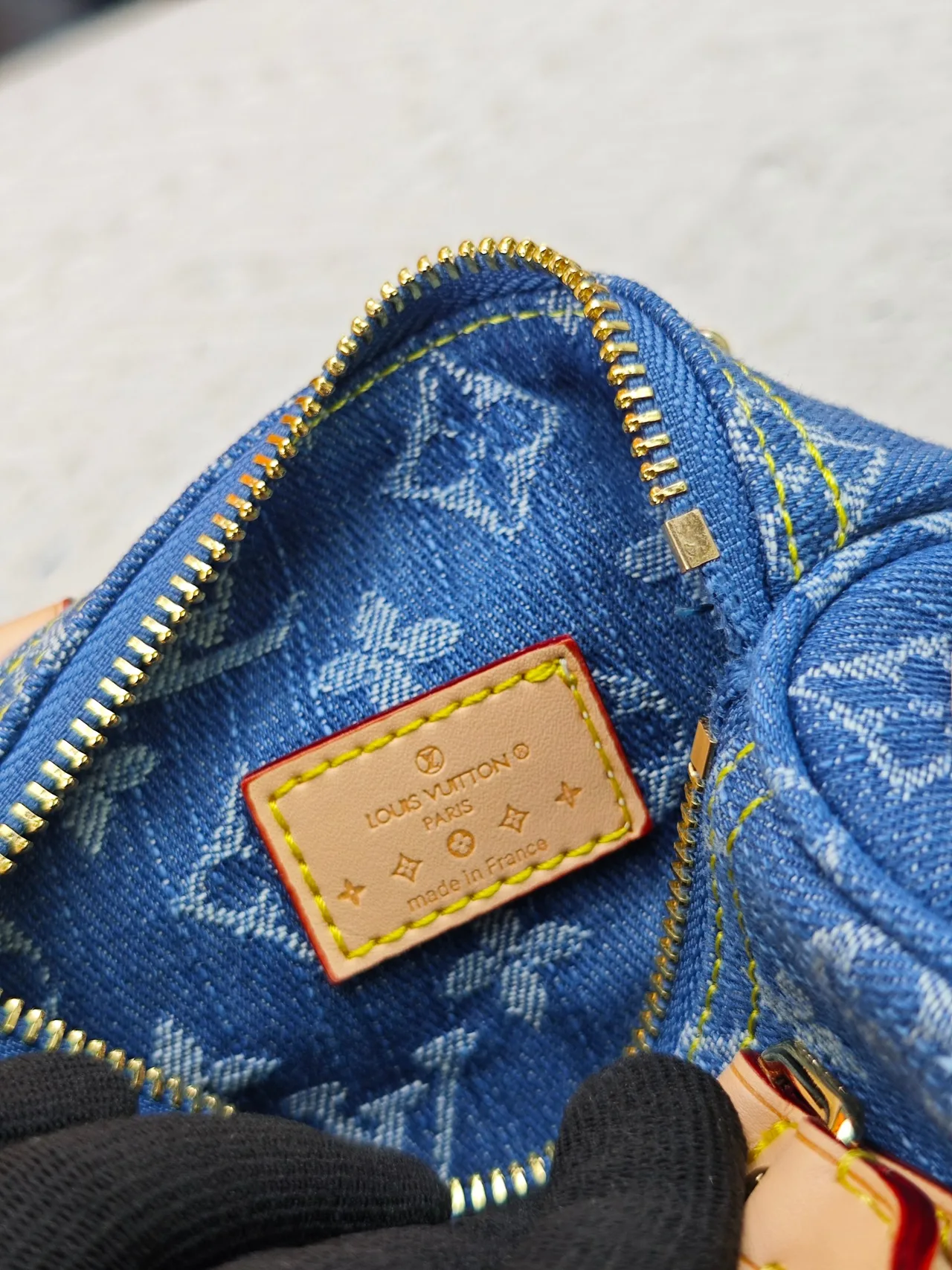 Louis Vuitton Top-Handle Bag in Blue · view 8