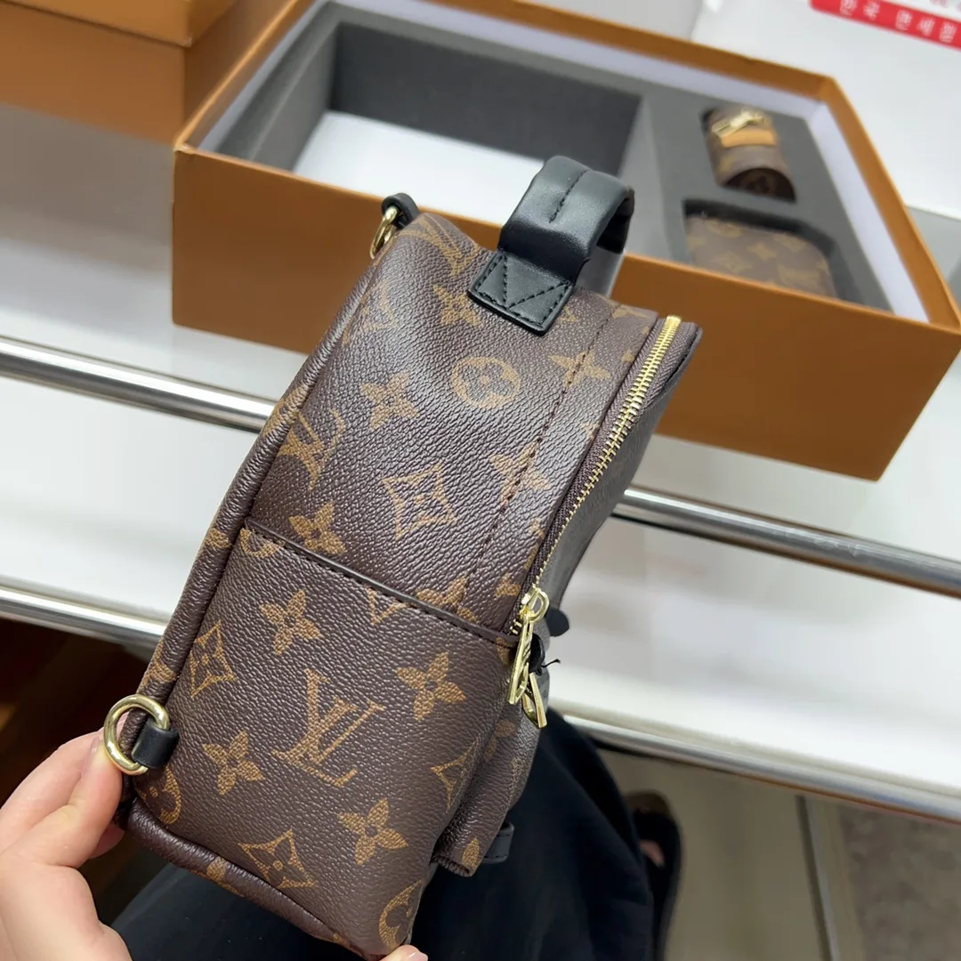 Louis Vuitton Mini Backpack Gift Set in Brown · view 4