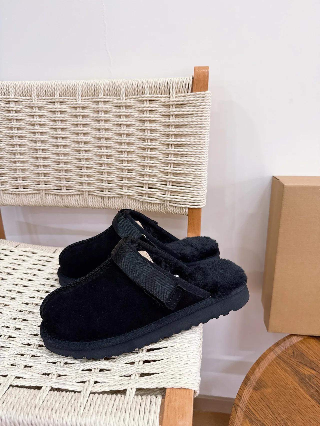 UGG Woven Clogs in Black · view 3