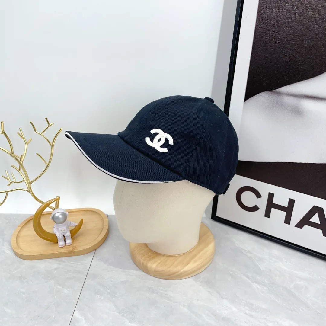 Chanel Baseball Cap in Blue · view 3