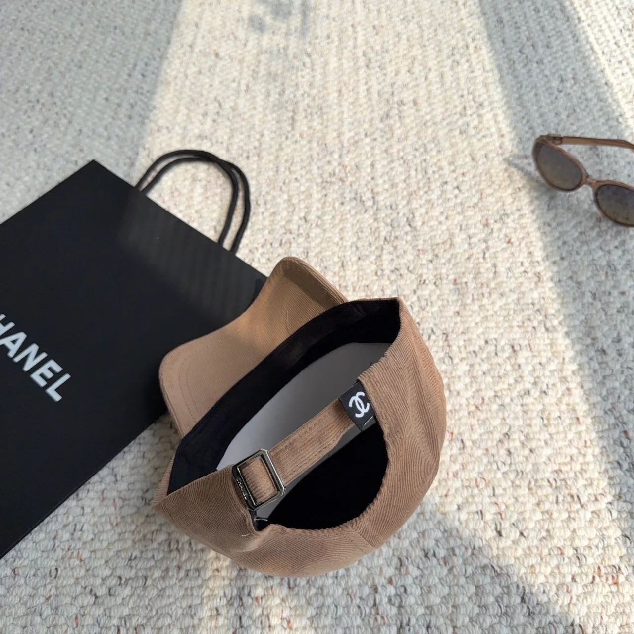 Chanel Baseball Cap in Tan · view 5