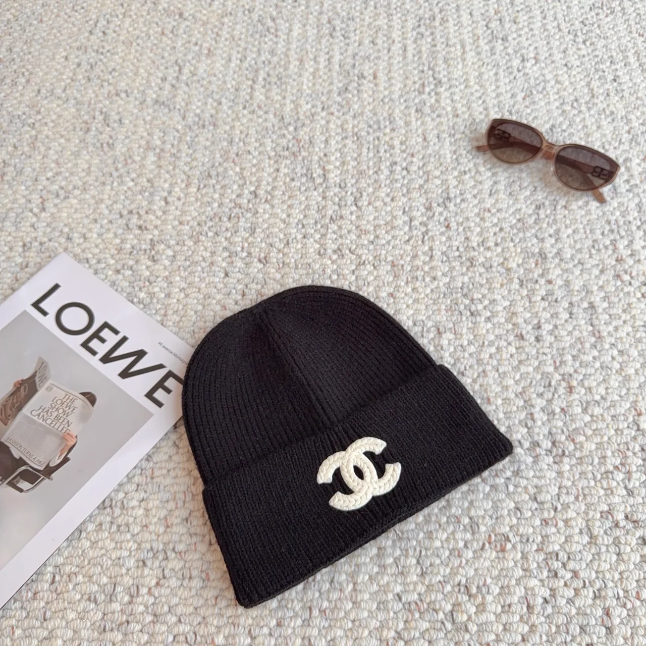 Chanel Beanie in Black · view 4