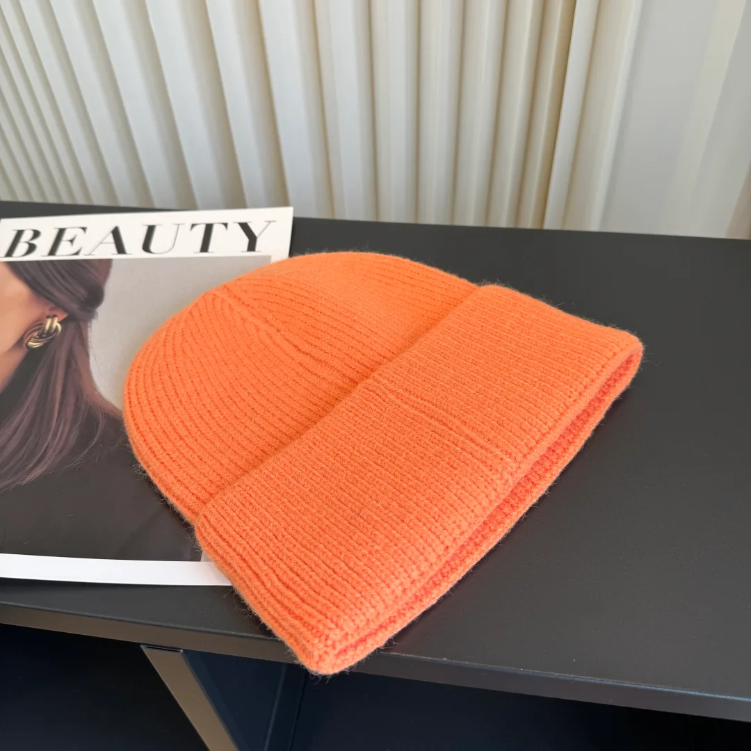 Chrome Hearts Embroidered Knit Beanie in Orange · view 8