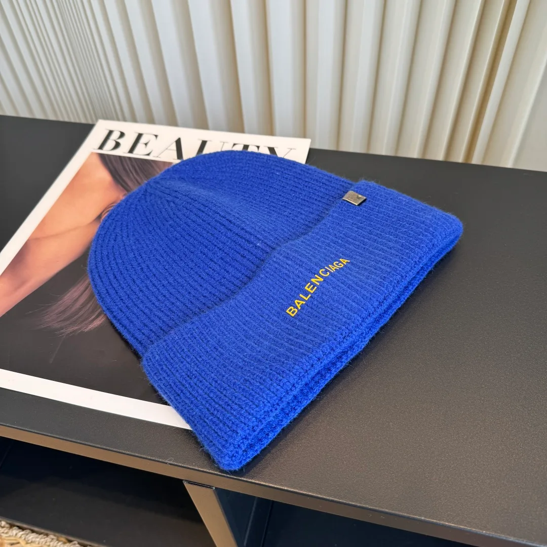 Balenciaga Beanie in Blue · view 1