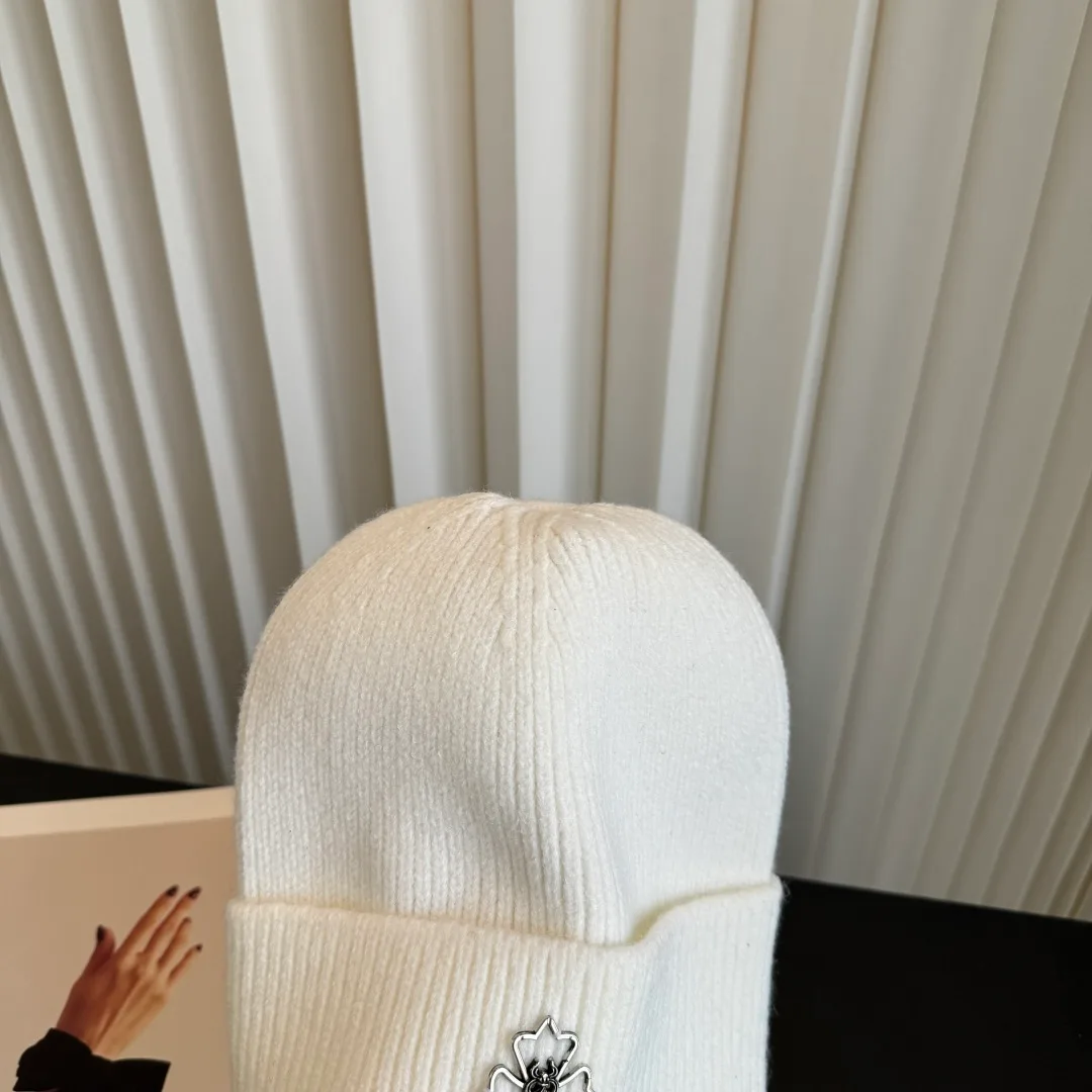 Chrome Hearts Beanie in White · view 6