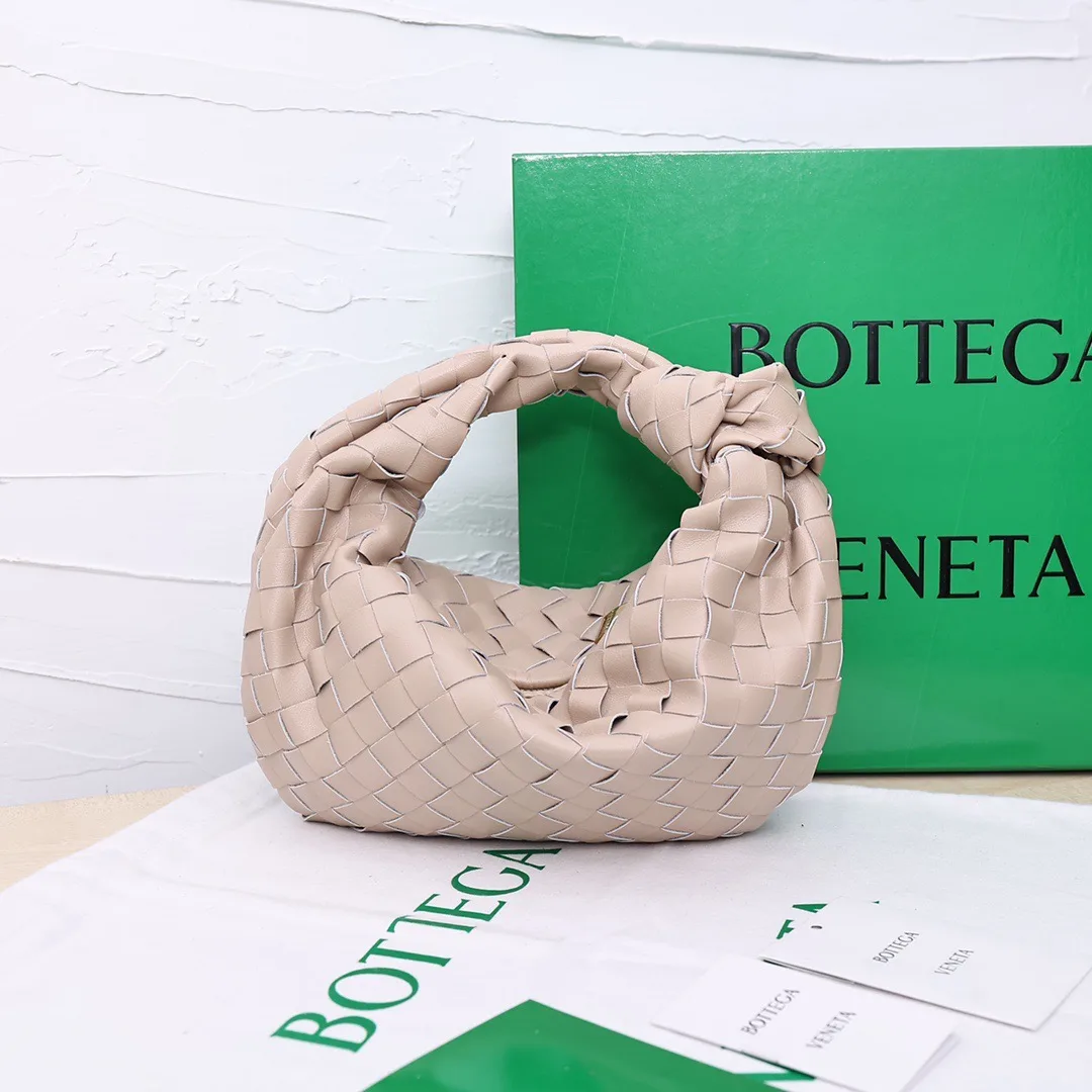 Bottega Veneta Sheepskin Woven Hobo Bag in Beige · view 3