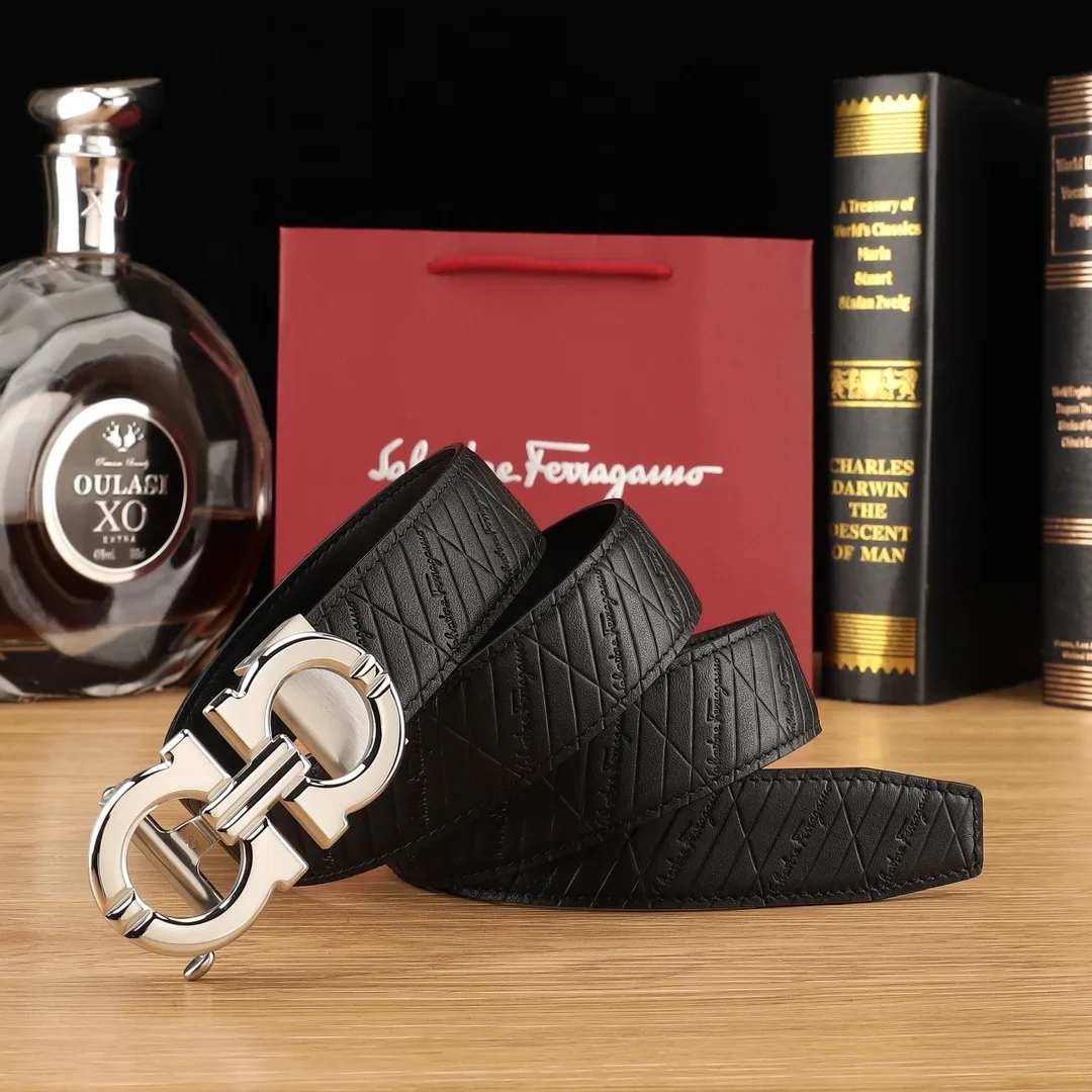 Ferragamo Automatic Belt in Black · view 6