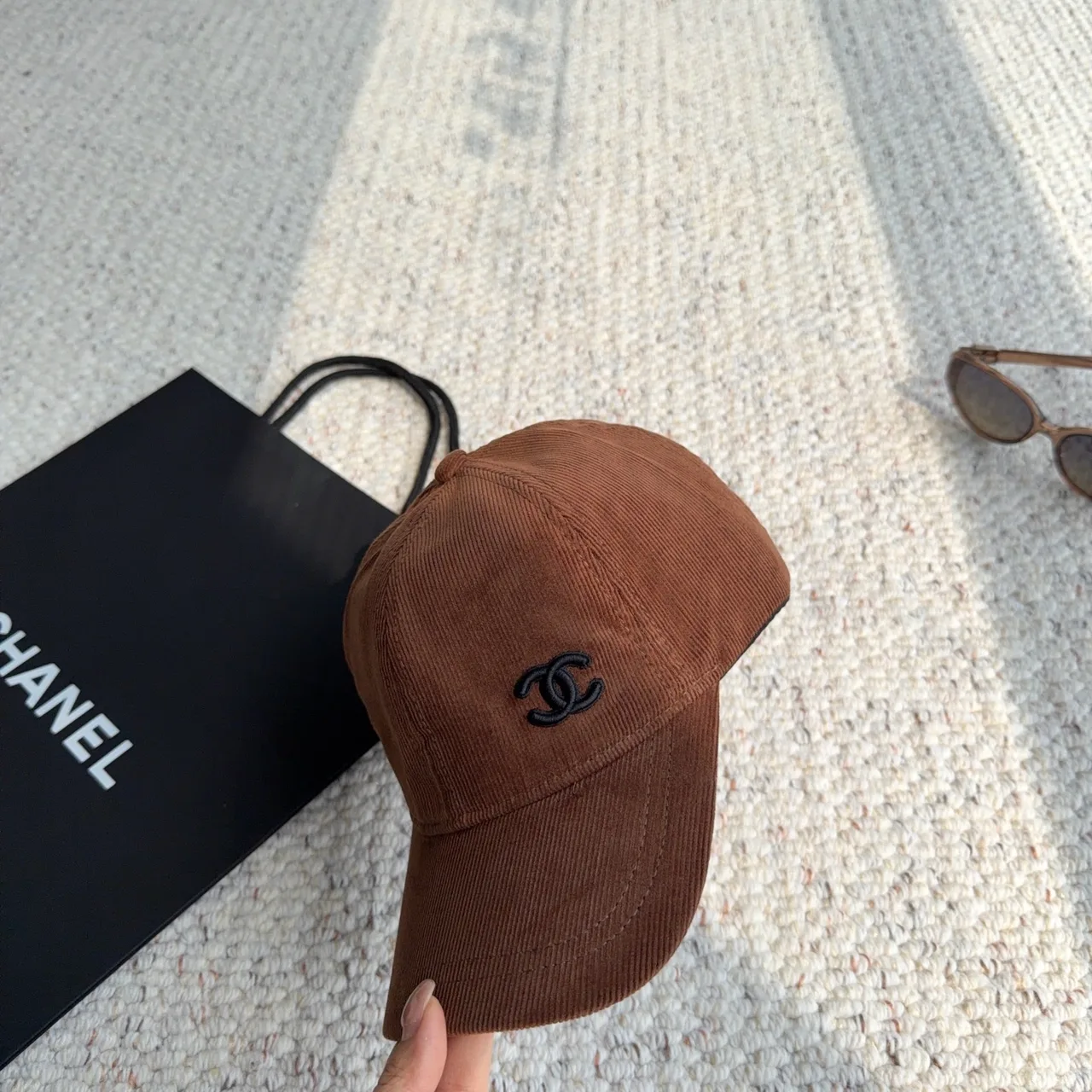 Chanel Baseball Cap in Brown · view 2