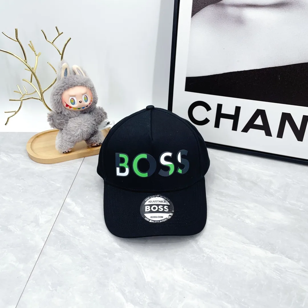 Boss Baseball Cap in Black · view 1