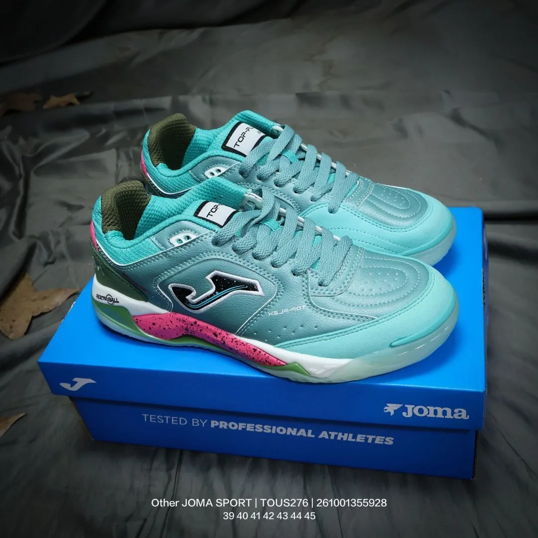 Joma Running Shoes in Green & Black & White · view 1