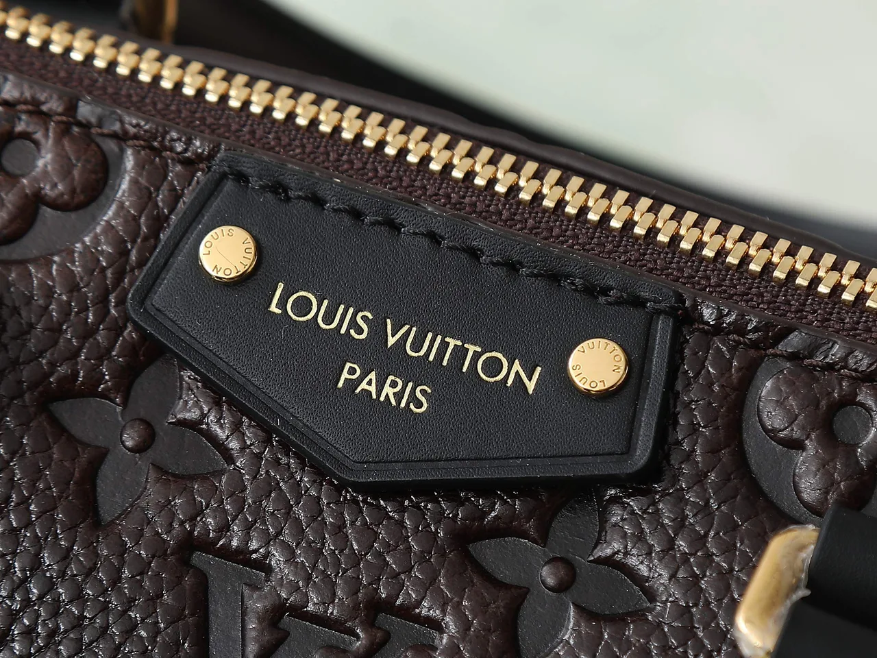Louis Vuitton Speedy Leather Smooth Handbag in Brown · view 5