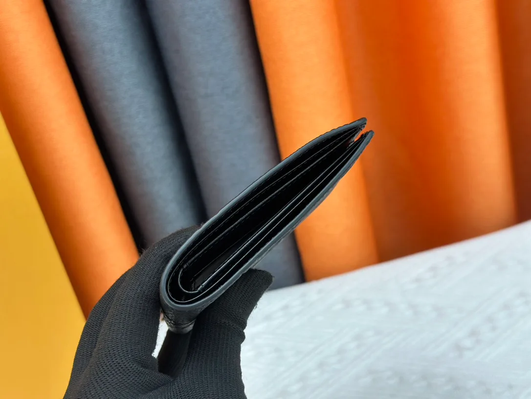 Louis Vuitton Leather Bifold Wallet in Grey · view 7