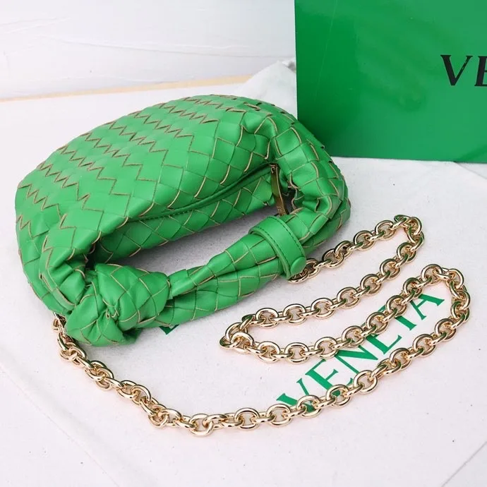 Bottega Veneta Woven Hobo Bag in Green · view 5