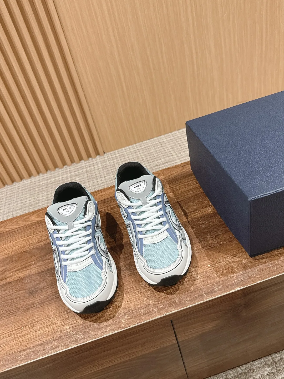 Dior CD Sneakers in Blue · view 1