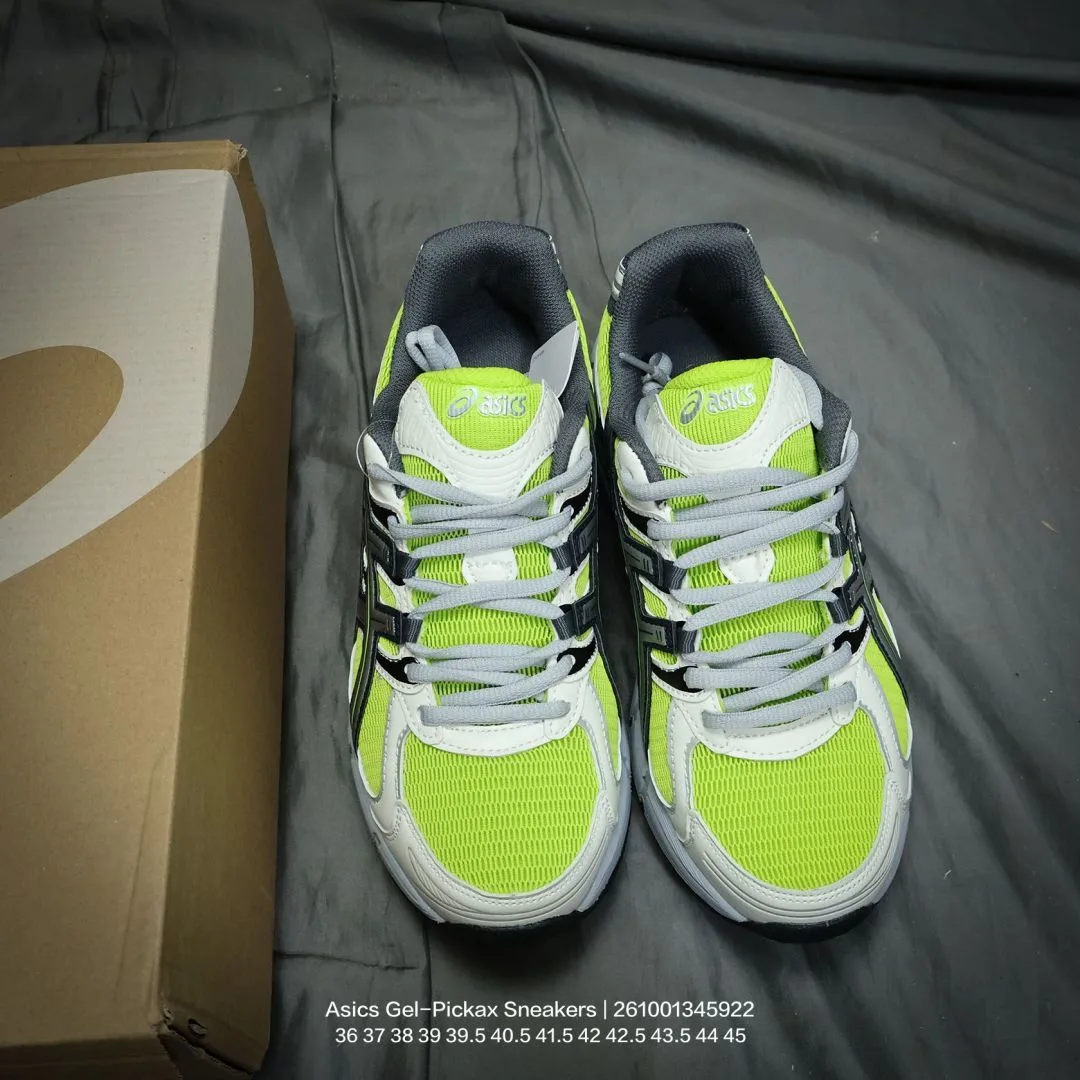 ASICS Striped Sneakers in White · view 1