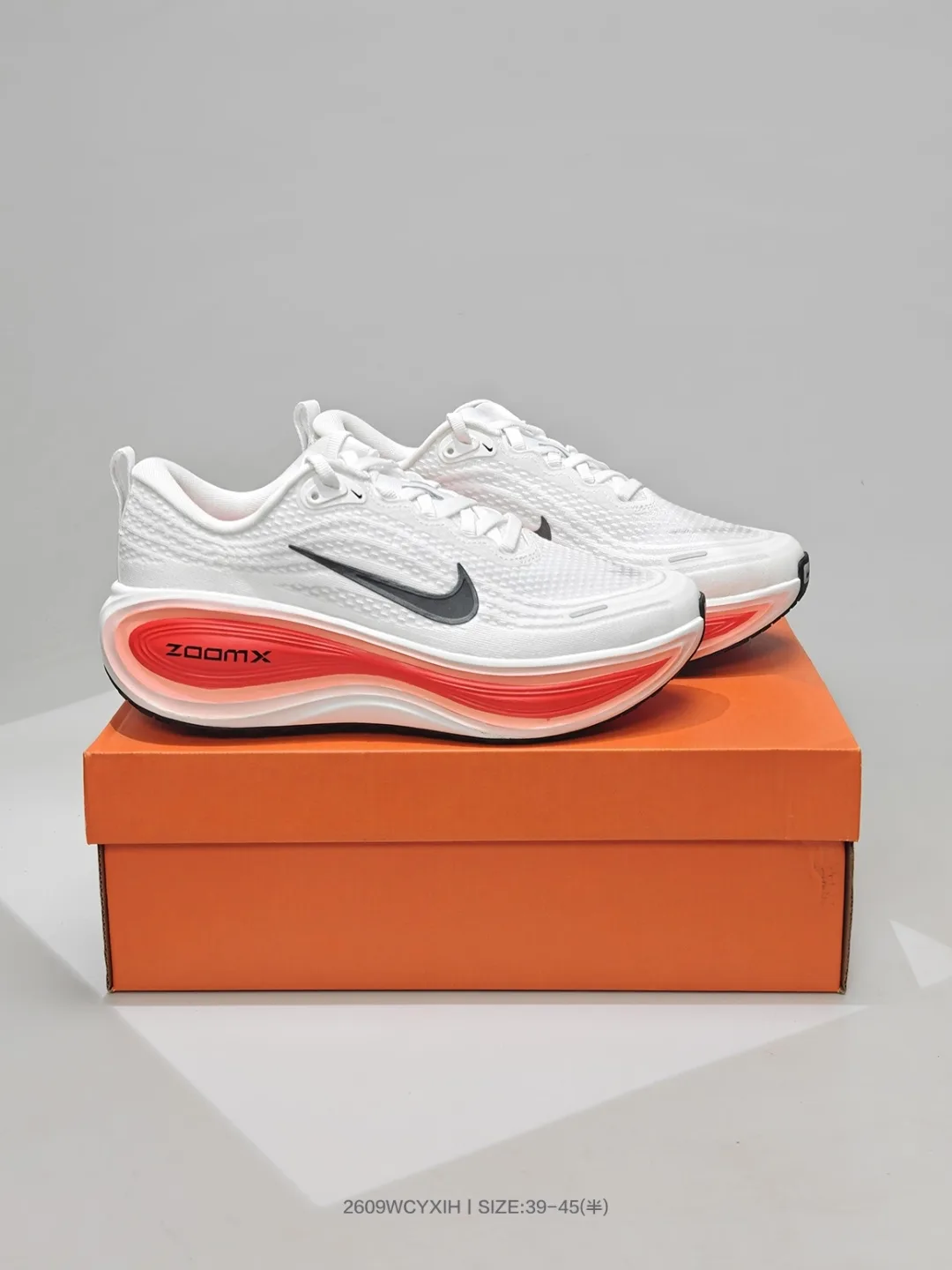 Nike ZoomX running sneakers in Black & White · view 2