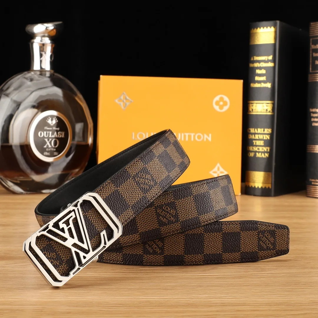 Louis Vuitton Automatic Belt in Brown · view 4