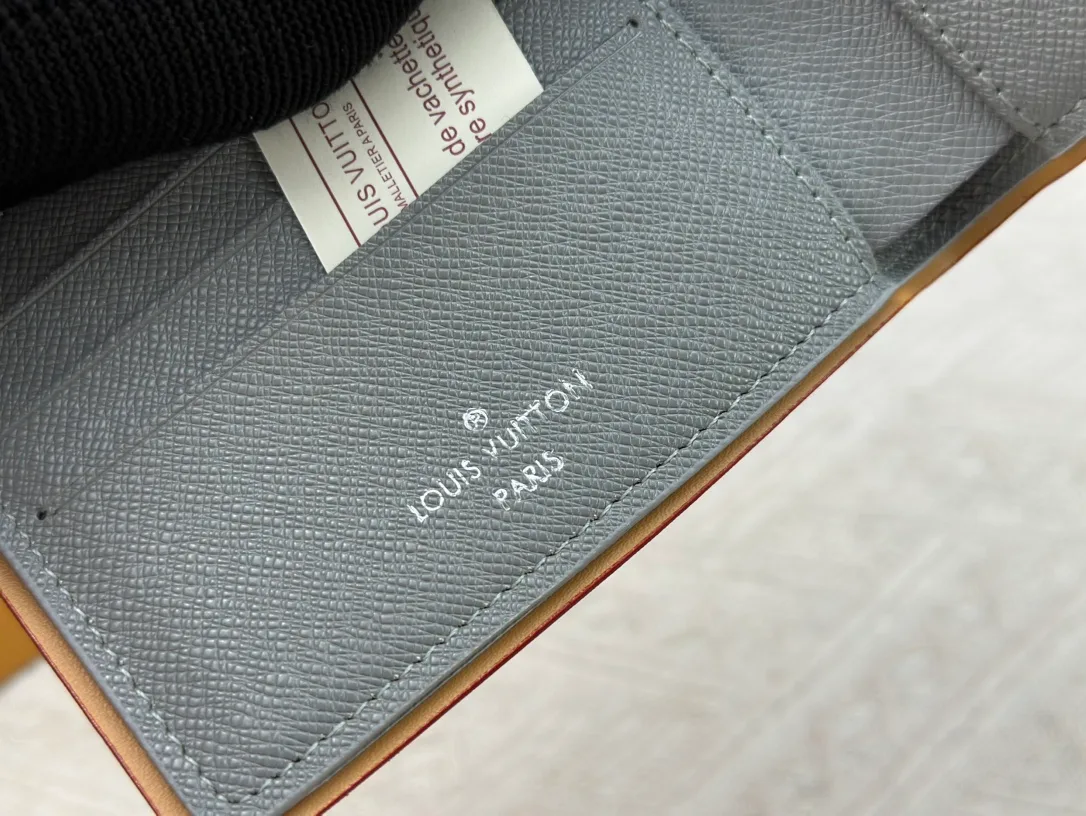 Louis Vuitton Canvas Monogram Bifold Wallet in Grey · view 7
