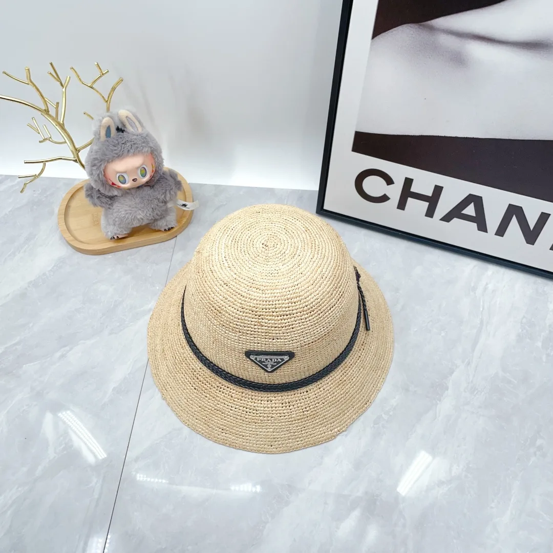 Prada Bucket Hat in Beige · view 8