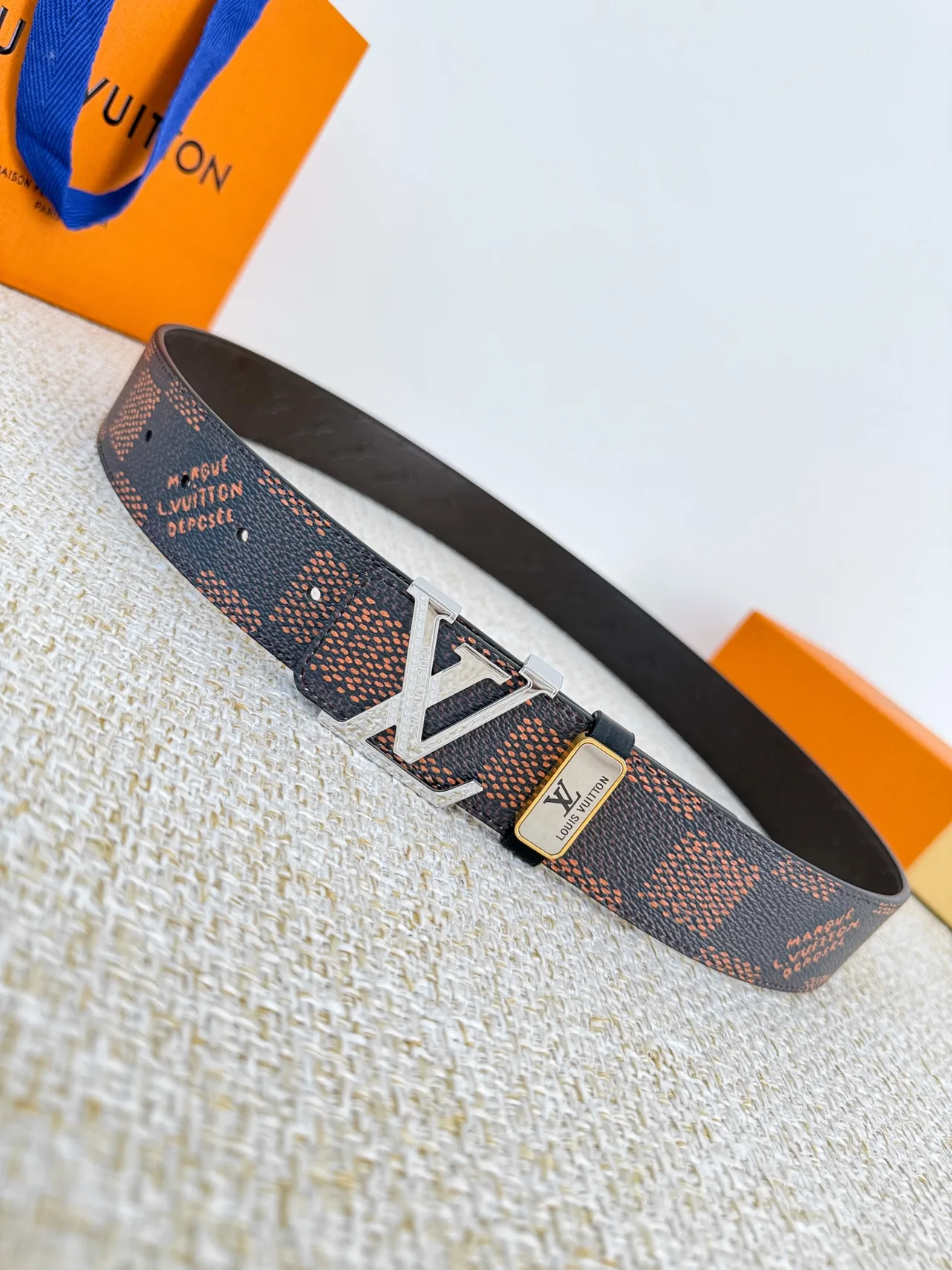 Louis Vuitton Reversible Belt in Brown · view 2